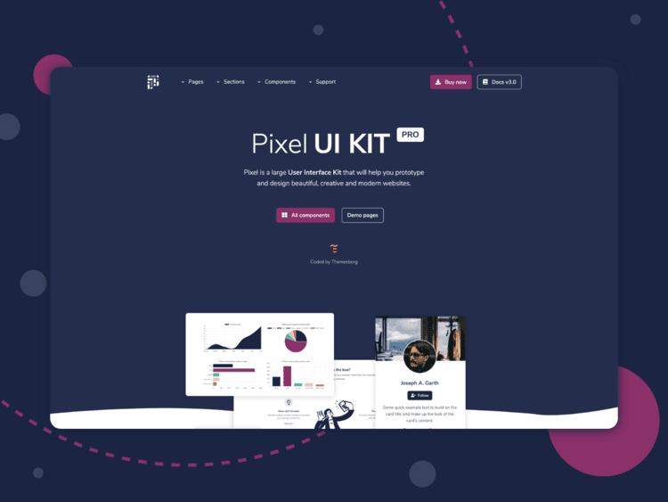 Pixel Bootstrap UI Kit